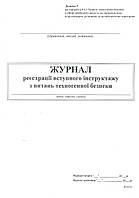 Журнал регистрации вводного инструктажа по вопросам техногенной безопасности, Прил..3, А4, 24 л.