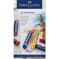 Пастель масляная в наборе Faber-Castell, 12 цветов, GoldFaber, (127012)