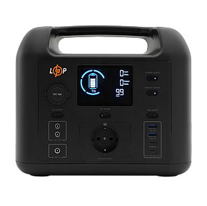Багатофункціональна портативна зарядна станція LP CHARGER 500 (500W, 518Wh)