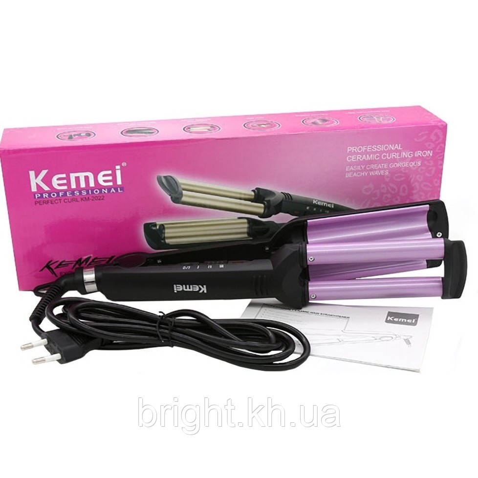 Плойка Kemei KM-2022, фото 1