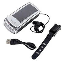 Ліхтар велосипедний з сигналом Speaker bicycle light HJ-045 (4-14)