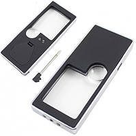 Лупа кишенькова з підсвічуванням Mobile phone multi magnifier TH-7007