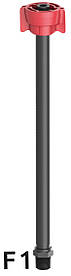 Понижувач форсунки 610мм, 1/4"М