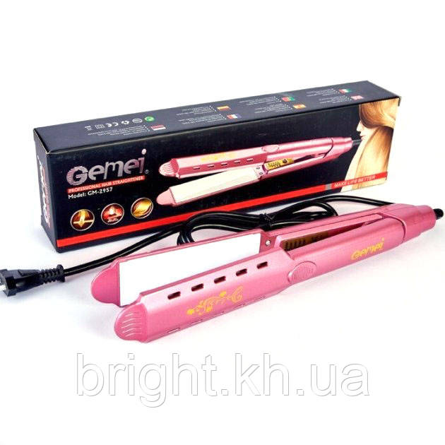Випрямляч Gemei GM-2957s, фото 1
