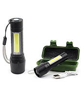 Аккумуляторный фонарь с боковым светом Police BL-511