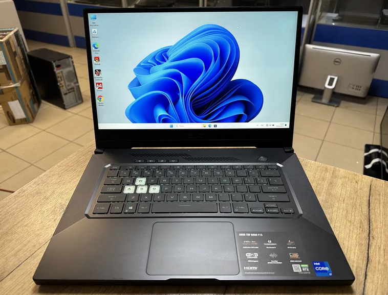 Ноутбук Asus Tuf F15 15.6" 240Hz FHD IPS i7 11370H/168gb/1Tb SSD/RTX3070-8Gb  Б/В, фото 1