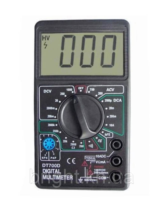 Мультиметр (тестер) DT700C цифровий