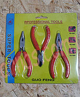 Набір плоскогубців 3 шт (3-124)