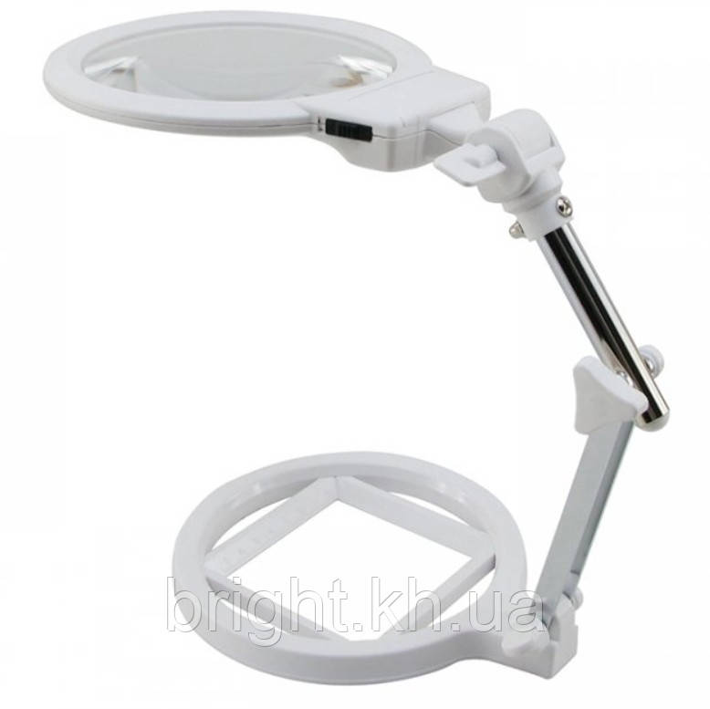 Лупа настільна з підсвічуванням MG-3B-138C, фото 1