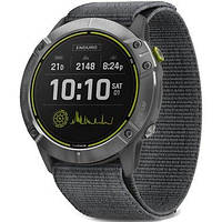 Смарт-часы Garmin Enduro Steel with Gray UltraFit Nylon Strap (010-02408-00/10)