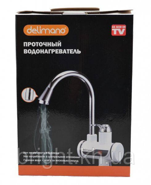 Проточний водонагрівач Delimano Water Heater з LCD екраном