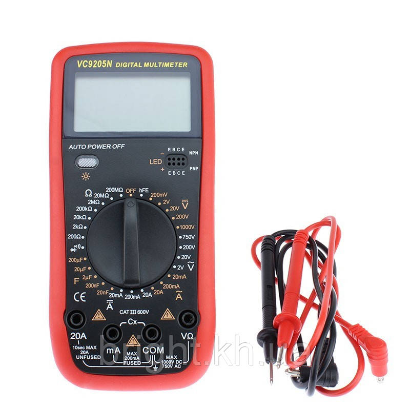 Мультиметр (тестер) VC-9205N цифровий