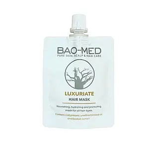 Поживна маска з екстрактом та олією баобабу Bao-Med Luxuriate Hair Mask 30ml