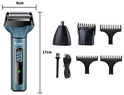 Електробритва-триммер чоловіча Kemei KM-1434