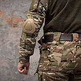 Флісова (вафелька) бойова сорочка Grifon Ubacs(Убакс) мультикам ріп-стоп, фото 5