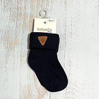 Дитячі шкарпетки Katamino Baby колір чорний, вік 0-6 м, розмір 17-19, 1 пара ( К46251)