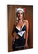 Костюм покоївки Daring Intimates, S/M, 2 елементи, чорно-білий, фото 6