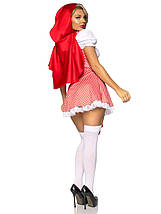 Костюм Червоної Шапочки М Leg Avenue Fairytale Miss Red, 2 предмети, червоний, фото 6
