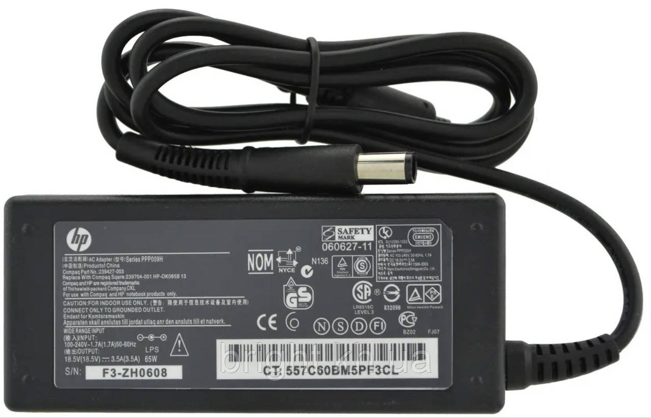 Блок живлення HP 18.5 V 3.5 A (7.4 * 5.0)