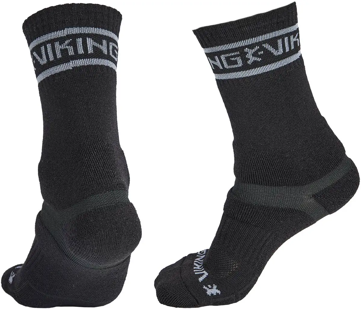 Шкарпетки Viking Fishing Magnus 2XL(46-48) чорно-сірий, фото 1