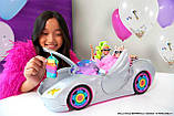 Ігровий набір Barbie Extra Toy Car Срібний кабріолет машина автомобіль HDJ47 оригінал, фото 3