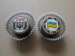 Цукерки з Українською символікою.