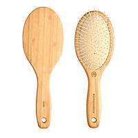Щітка для волосся бамбукова овальна Olivia Garden Healthy Hair Oval Vent Epoxy Eco-Friendly Bamboo Brush 1032