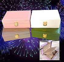 Скринька-органайзер для зберігання прикрас 16 х 11 х 5,5 см (N12)