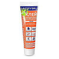 Клей акриловий Lacrysil "Скажена липучка" 200 г білий