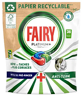 Засіб Fairy Platinum+ All in1 (36 капсул) для посудомийних машин