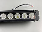 Фара LED bar балка прямокутна прямокутна 80W світлодіодна, додаткове автомобільне освітлення, фото 7