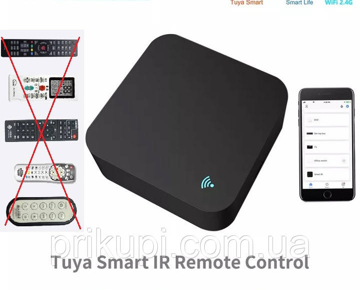 ІЧ пульт дистанційного керування S06 IR Remote Controller для розумного дому з Wi-Fi Tuya/Smart