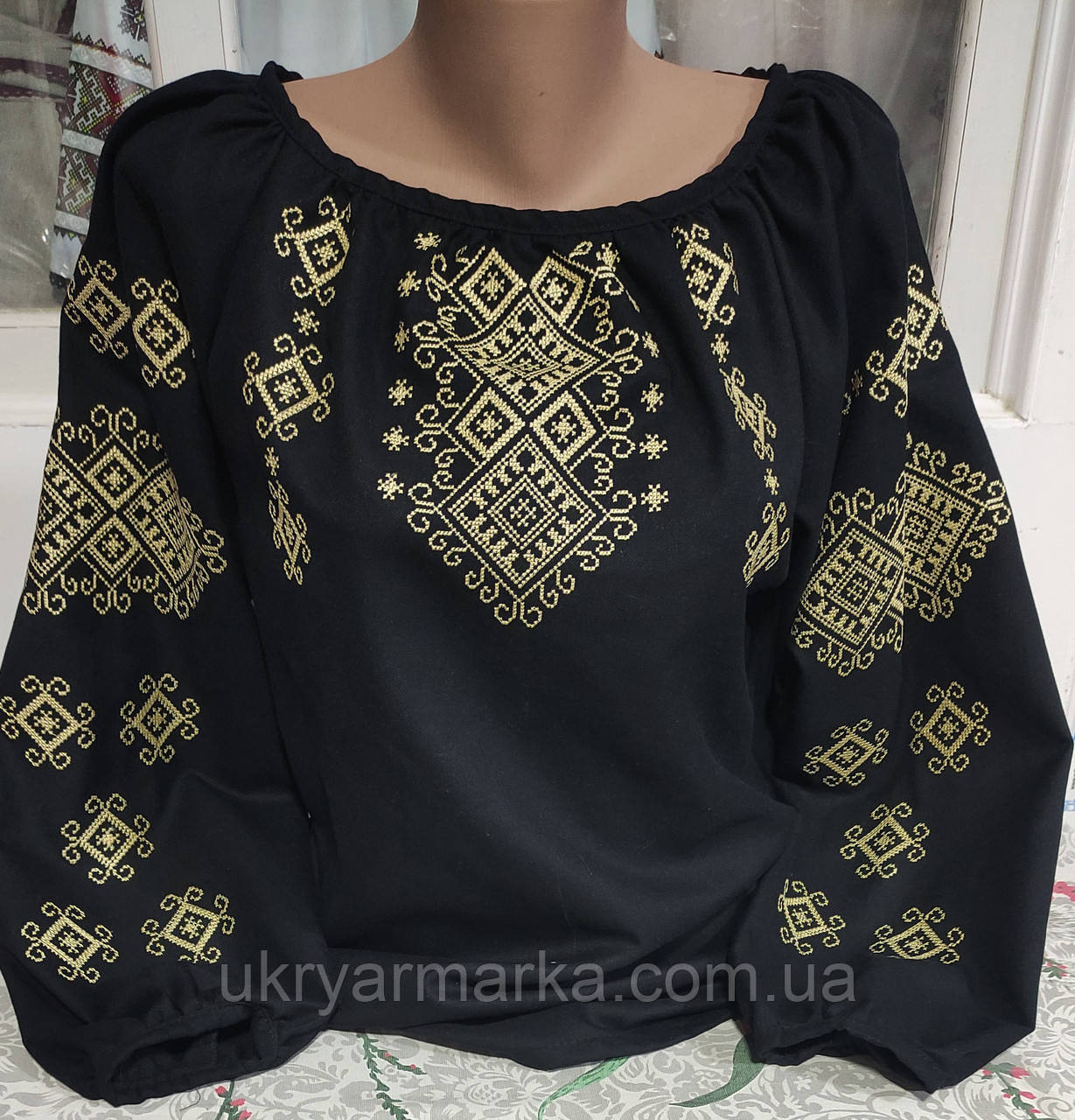 Вишита сорочка жіноча "Золотий оберіг", фото 1