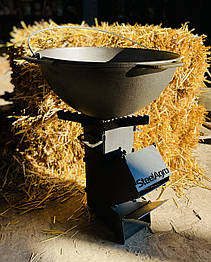 Турбо піч "Козачка 3XL" (ракетна піч на дровах), 3 мм (З ЖАРОСТІЙКИМ ПОКРИТТЯМ)