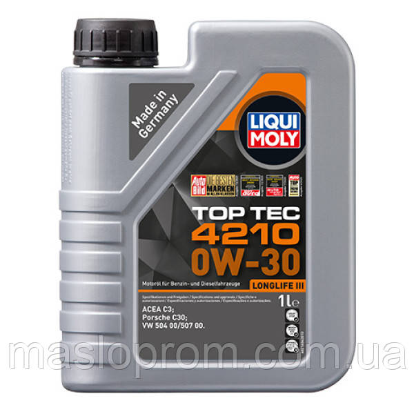 HC-синтетична моторна олива — Top Tec 4210 SAE 0W-30 1 л.