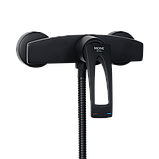 Змішувач для душу настінний MONE Deluxe KINGDOM 9381381B Black, фото 2