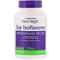 Изофлавоны сои Soy Isoflavones Natrol 50 мг 120 капсул