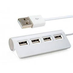 Концентратор Vinga USB 2.0 to 4*USB2.0 metal (VCPH2USB4)