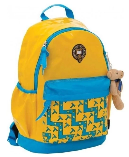 Рюкзак для підлітків YES "Oxford" жовто-блакитний, 29*19*43см 552581