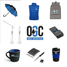 Брендована продукція для компаній, брендовані подарунки, друк лого