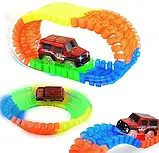 Magic Track 220 деталей Гнучка іграшкова дорога з машинкою, фото 3