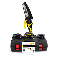 Аккумуляторная мини пила DeWalt DCM170N (24V, 5AH, шина 15 см) с бесключевой натяжкой цепи