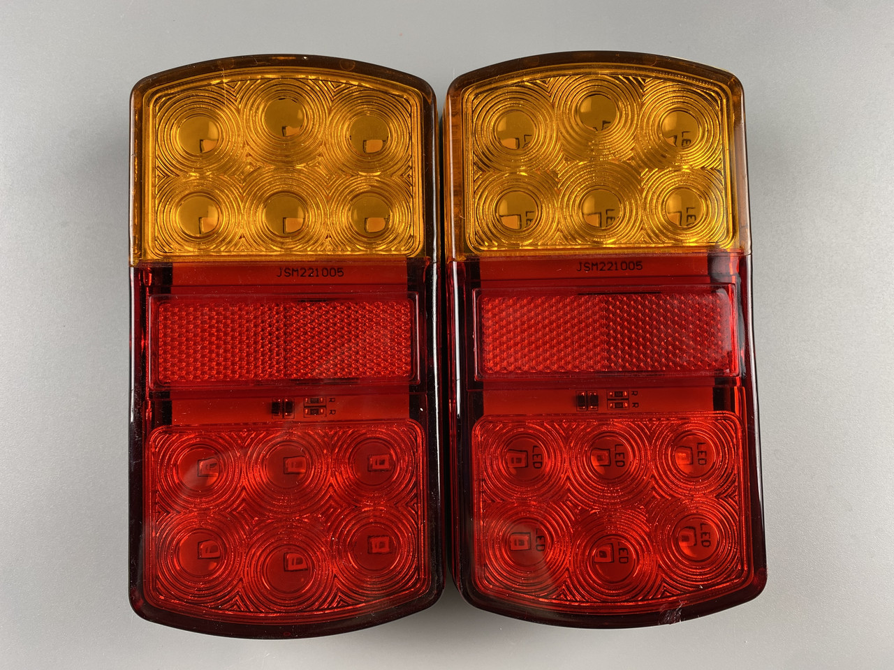 Ліхтар LED задній 12V 12 led діодів, стоп фари автомобільні світлодіодні автомобільні, фото 1