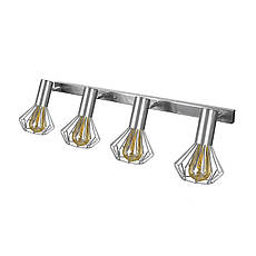 Світильник лофт MSK Electric Diadem настінно-стельовий NL 22151-4 CR хром, фото 4