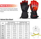 Рукавички з підігрівом Savior Heated Gloves Black L, фото 2