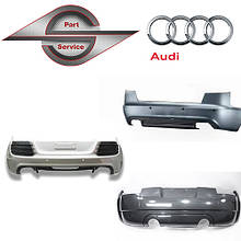 Бампер задній на Аудіо Audi 100, 80, A3, A4, A5, A6, A7, A8, Q5, Q6, Q7,тд