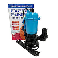 Каналізаційний насос з ріжучим механізмом EXPERT PUMP WQD 12-10-1,3 дренажний фекальний занурювальний