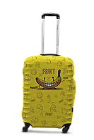 Чехол для чемодана Coverbag банан M принт 0424