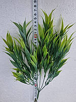Искусственная трава для декора олива-. высота 35см.-5 веточек-30шт/уп (Н-002