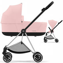 Cybex Mios 4.0 коляска 2 в 1 Peach Pink шасі Сhrome Black